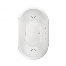 Mansfield Plumbing 5394 - Enso 4266 Swirl-way Air Massage Bath