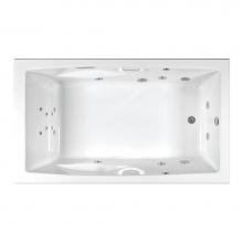 Mansfield Plumbing 507351 - Brentwood 3666 Swirl-Way Whirlpool Comfort