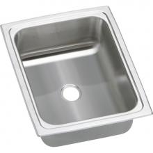 Elkay BPSFRQ1215 - Celebrity Stainless Steel 12-1/2'' x 15'' x 6-1/8'', Single Bowl Dro