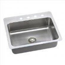 Elkay DLSR272210X - 18 Gauge 27'' X 22'' X 10'' Single Bowl Sink