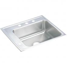 Elkay DRKAD222055L0 - Lustertone Classic Stainless Steel 22'' x 19-1/2'' x 5-1/2'', Single