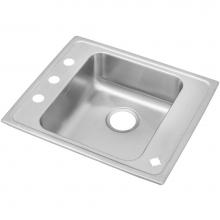 Elkay DRKAD2220552 - Lustertone Classic Stainless Steel 22'' x 19-1/2'' x 5-1/2'', Single