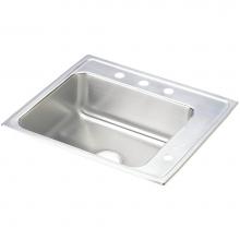 Elkay DRKAD222045R4 - Lustertone Classic Stainless Steel 22'' x 19-1/2'' x 4-1/2'', Single