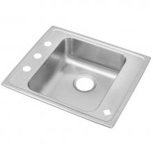 Elkay DRKAD2220452 - Lustertone Classic Stainless Steel 22'' x 19-1/2'' x 4-1/2'', Single