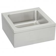 Elkay EFS2523C - Stainless Steel 25'' x 23'' x 8'' Single Bowl, Floor Mount Service S