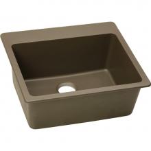 Elkay ELG2522MC0 - Quartz Classic 25'' x 22'' x 9-1/2'', Single Bowl Drop-in Sink, Moch