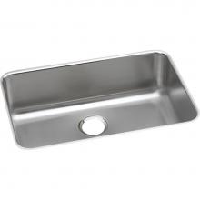 Elkay ELUH2416 - Lustertone Classic Stainless Steel 26-1/2'' x 18-1/2'' x 8'', Single