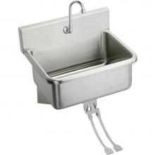 Elkay EWS3120FC - Stainless Steel 31'' x 19.5'' x 10-1/2'', Wall Hung Single Bowl Hand