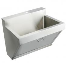 Elkay EWSF130261 - Stainless Steel 30'' x 23'' x 11'', Wall Hung Single Bowl Surgeon Sc