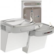 Elkay EZOTL8WSLK - ezH2O Bottle Filling Station with Bi-Level ADA Cooler Hands Free Activation Non-Filtered Refrigera