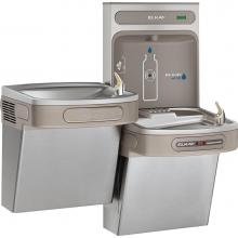 Elkay EZOTL8WSSK - ezH2O Bottle Filling Station with Bi-Level ADA Cooler Hands Free Activation Non-Filtered Refrigera