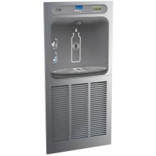 Elkay EZWSM8PK - ezH2O In-Wall Bottle Filling Station with Mounting Frame, Non-Filtered Refrigerated Stainless