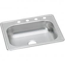 Elkay KW50125225 - Dayton Stainless Steel 25'' x 22'' x 6-1/16'', 5-Hole Single Bowl Dr