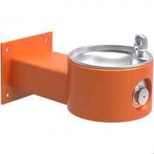 Elkay LK4405ORN - Outdoor Fountain Wall Mount, Non-Filtered Non-Refrigerated, Orange