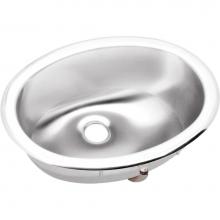 Elkay LLVR1310 - Asana Stainless Steel 16'' x 12-1/2'' x 5-13/16'', Single Bowl Drop-