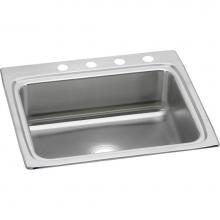 Elkay LR2522MR2 - Lustertone Classic Stainless Steel 25'' x 22'' x 8-1/8'', MR2-Hole S