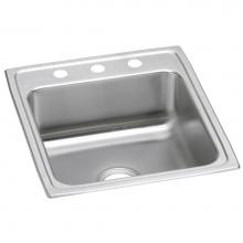 Elkay LRAD202245OS4 - Lustertone Classic Stainless Steel 19-1/2'' x 22'' x 4-1/2'', Single