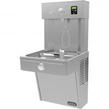 Elkay LVRCDWSK - ezH2O Vandal-Resistant Bottle Filling Station and Single Cooler, Filtered Non-Refrigerated Stainle