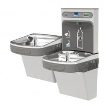 Elkay LZSTLDDWSVRSK - ezH2O Bottle Filling Station and Versatile Bi-Level ADA Vandal-Resistant Cooler, Filtered Non-Refr