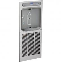 Elkay LZWSM8PK - ezH2O In-Wall Bottle Filling Station with Mounting Frame, Filtered Refrigerated Stainless