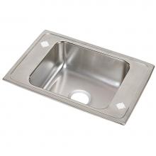 Elkay PSDKR25172 - Celebrity Stainless Steel 25'' x 17'' x 7-1/8'', 2-Hole Single Bowl