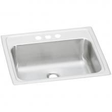 Elkay PSLVR1917LO1 - Celebrity Stainless Steel 19'' x 17'' x 6-1/8'', 1-Hole Single Bowl