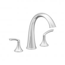 Symmons SRT-5570 - Elm 2-Handle Deck Mount Roman Tub Faucet in Polished Chrome