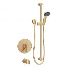 Symmons S3504H321CYLBBBZTRMTC - Dia Tub/Hand Shower Trim