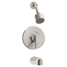 Symmons S-3502-CYL-SS-2.0-TRM - Dia Tub/Shower Trim