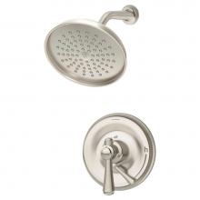 Symmons S-5401-STN-1.5-TRM - Degas Single Handle 3-Spray Shower Trim with Secondary Volume Control in Satin Nickel - 1.5 GPM (V