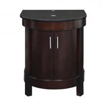 Decolav 5645-ESP - Haddington Collection Espresso Vanity with Black Granite Top