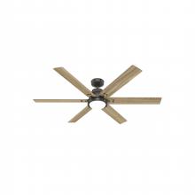 Hunter 51885 - Hunter 60 inch Gravity Wi-Fi ENERGY STAR® Noble Bronze Ceiling Fan with LED Light Kit