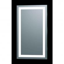 Afina Corporation IL-2036-R - 20X36 Led Rectangular Backlit Mirror