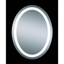 Afina Corporation IL-2432-O - 24X32 Led Oval Backlit Mirror