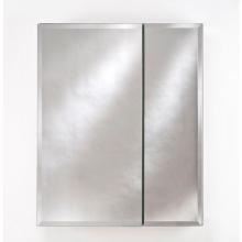 Afina Corporation DD2830RBRDBV - Double Door 28X30 Recessed Broadway Beveled