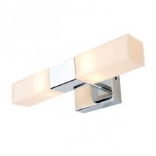 Afina Corporation L-104 - Double Glass Sconce- Square