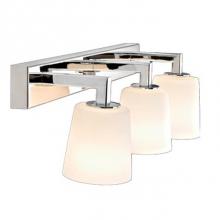 Afina Corporation L-107-3 - Three Sconce Light Bar W/ Opal Glass Shade