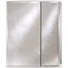 Afina Corporation DD2519RBRDBV - Double Door 25X19 Recesssed Broadway Beveled