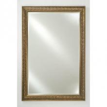 Afina Corporation FM2026SATSVB - Framed Mirror 20X26 Brushed Satin Silver Beveled