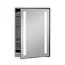 Afina Corporation I-SD2430-P-R - Backlit Led Mecicine Cabinet W/Inside Electric=Right Hinge