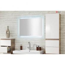 Afina Corporation IL-2436-J - 24X36 Led Rectangular Backlit Mirror W/Polished Aluminum Trim