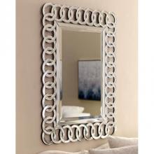 Afina Corporation ML-3042-R - 30X42 Modern Luxe Decortive Mirror Rect. Contemporary