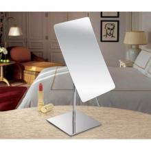 Afina Corporation MT-205 - Table Makeup Mirror 5''X 8''Swival- Polished Chrome