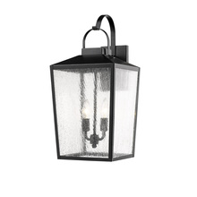 Millennium 2653-PBK - Devens 2-Light Outdoor Wall Sconce Powder Coated Black