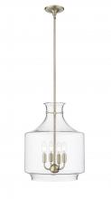 Millennium 22804-MG - Mahannah 4-Light Pendant Light Modern Gold