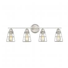 Millennium 3384-BN - 4-Light Vanity Brushed Nickel