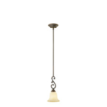 Millennium 1201-RBZ - Oxford 1-Light Mini-Pendant light Rubbed Bronze