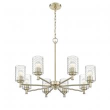 Millennium 9218-MG - Ashli 8-Light Chandelier Ceiling Light Modern Gold