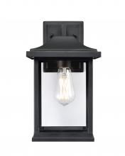 Millennium 91061-TBK - 1-Light Outdoor Wall Sconce Textured Black