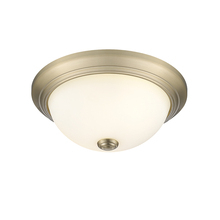 Millennium 4903-MG - 2-Light Flushmount Ceiling Light Modern Gold